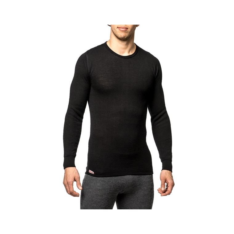 Woolpower Crewneck 200 Black