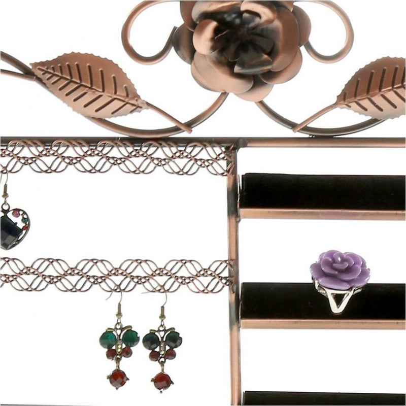 Porte bijoux lorraine bracelet bague boucle Cuivre