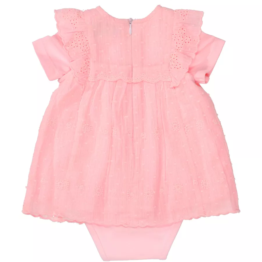 Staccato Webkleid dark candy