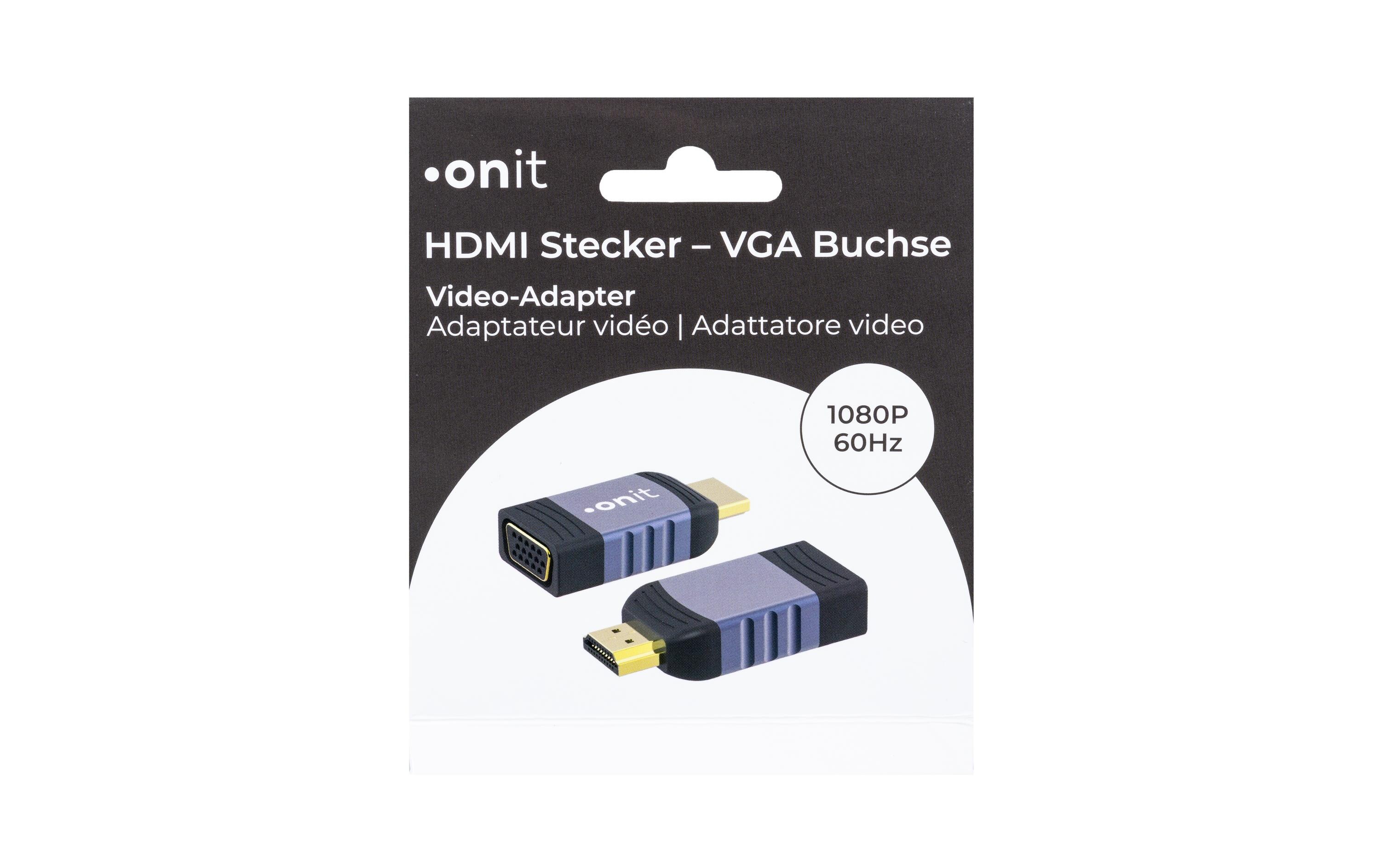 Adapter HDMI - VGA, 1 StückVideoadapter HDMI auf VGA