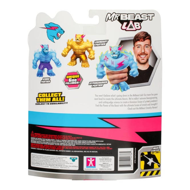 Heroes of Goo Jit Zu - MrBeast - Hypercharged Panther - ca. 11 cm