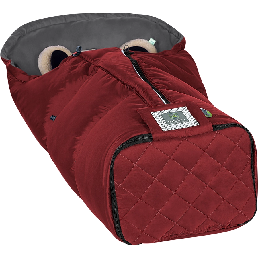 odenwälder Fußsack Mucki® L-cs red velvet