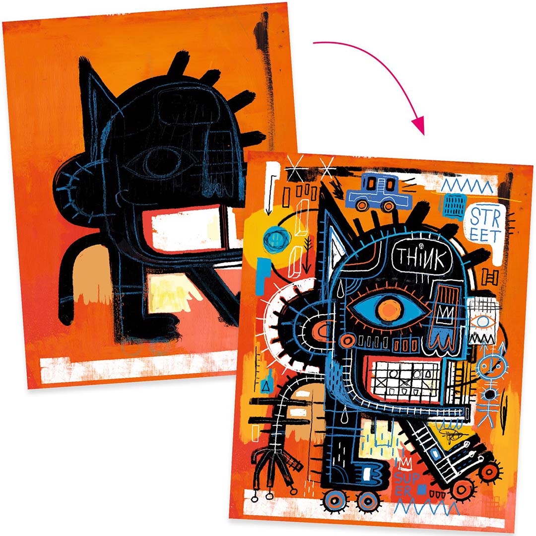 djeco knutselset basquiat brooklyn