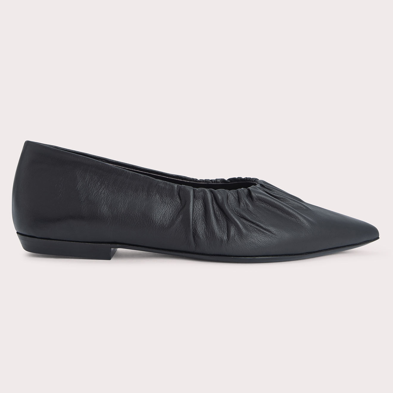 By Far Ballerines en Cuir Regina noires