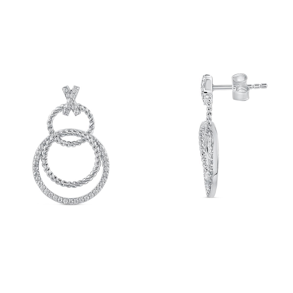 Boucles d'oreilles Argent 925 BETTY