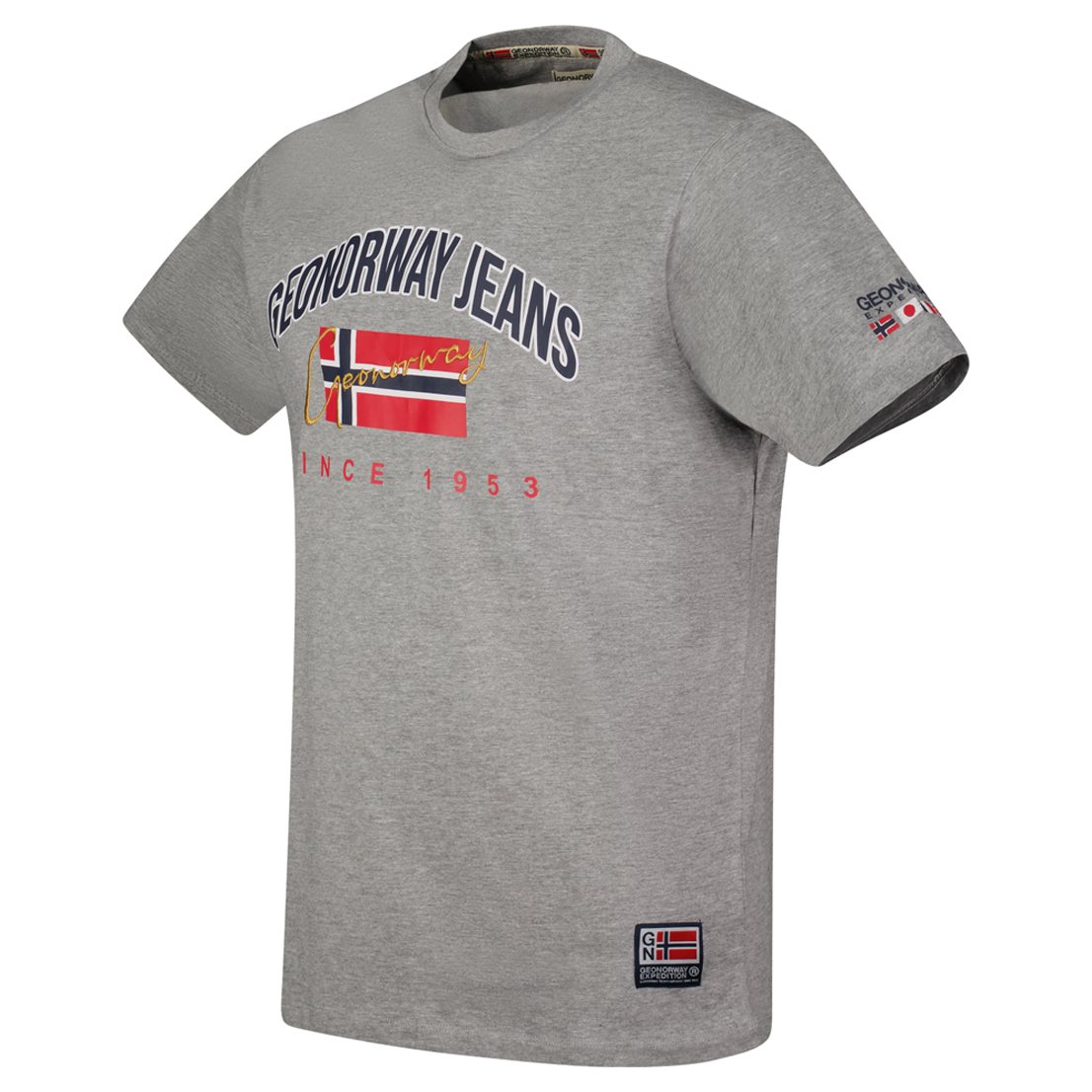 Camiseta de manga curta Jhagen Sx1052hgno