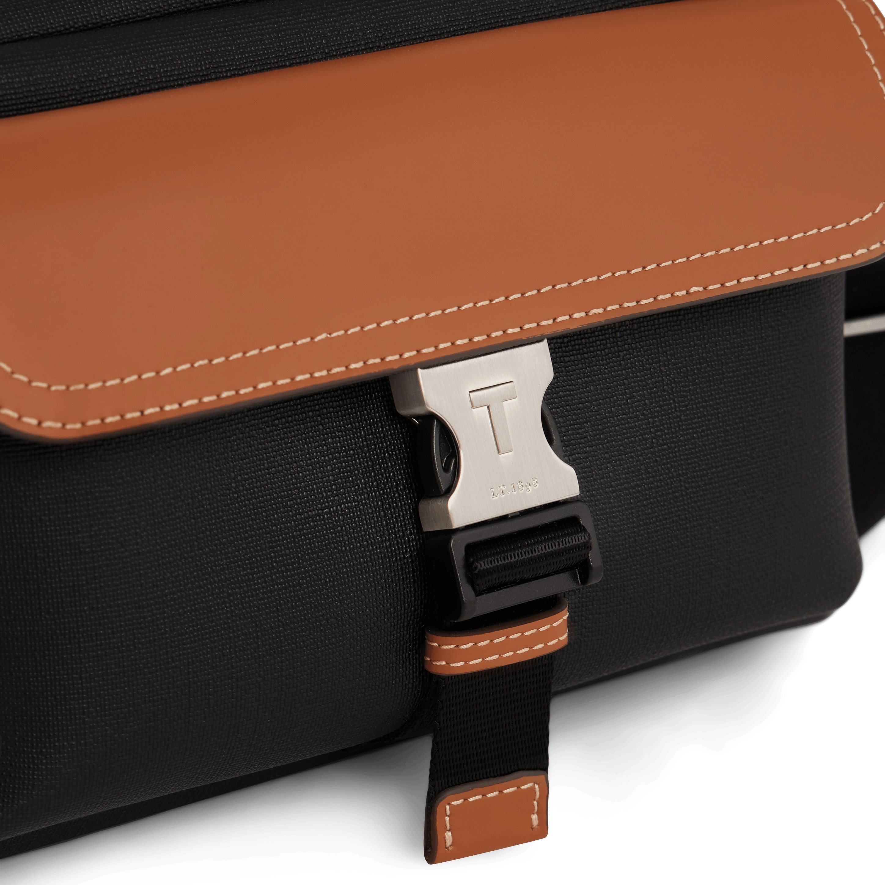 MAURICE - Sac bandoulière en cuir mélangé | Multicolore