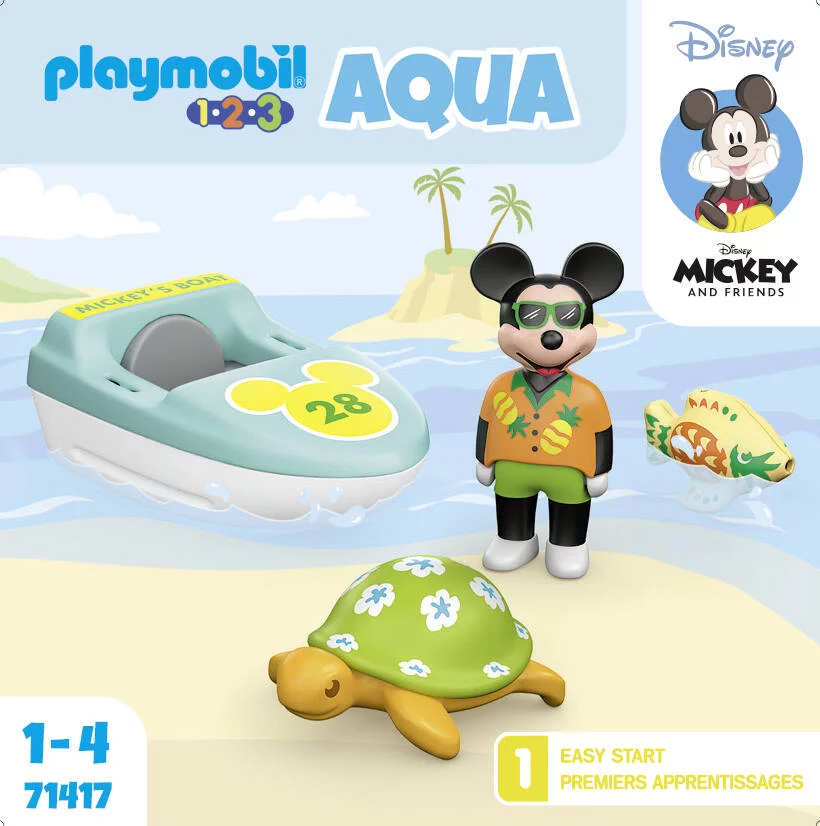 DISNEY MICKEY AVEC BATEAU - 71417