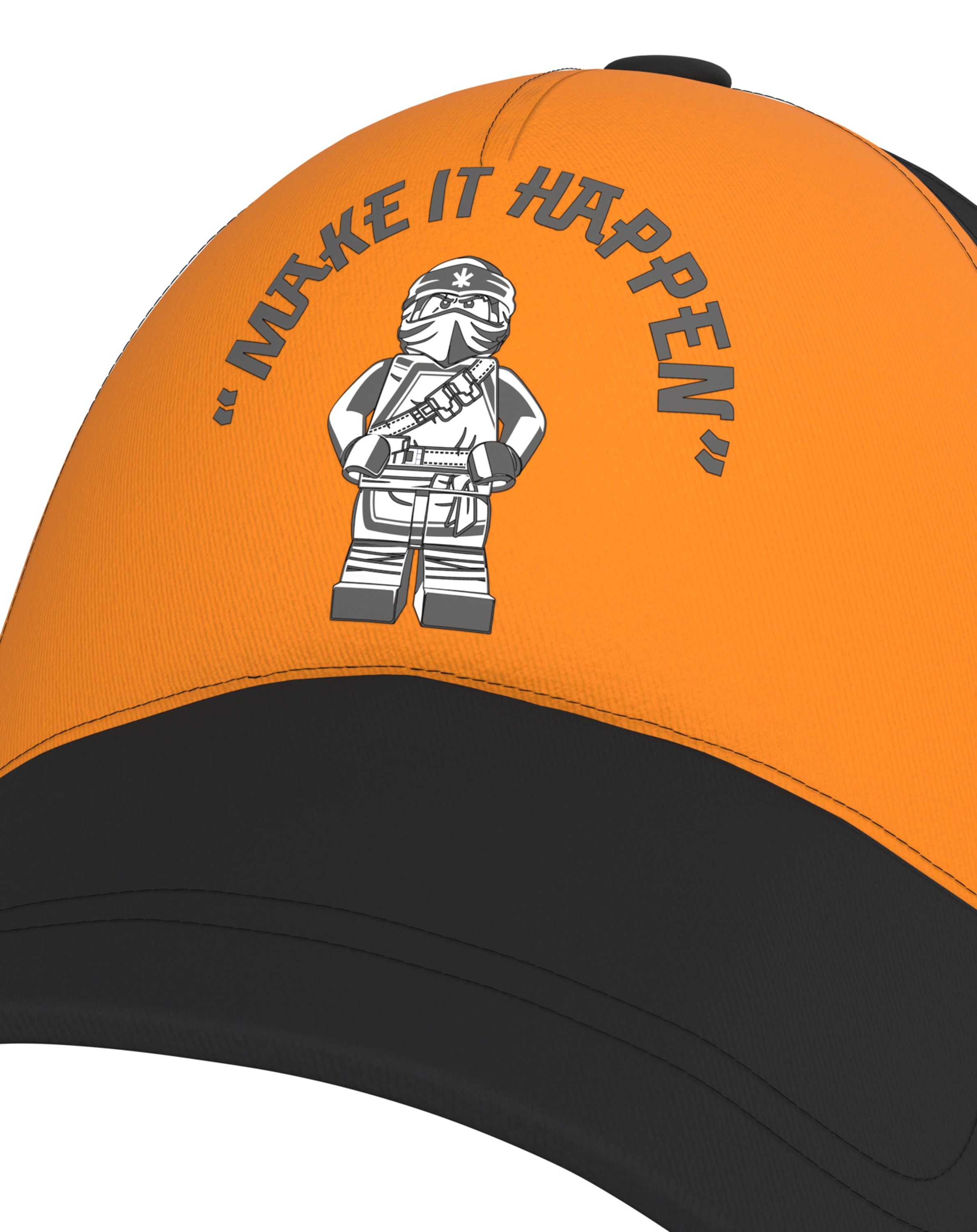 Basecap M12010489 in orange