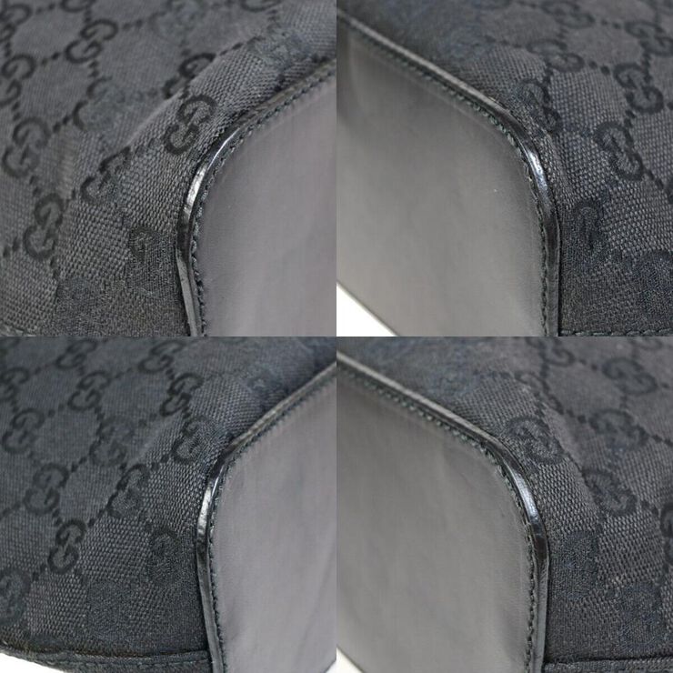 Gucci Vintage Gucci Shoulder Bag Black