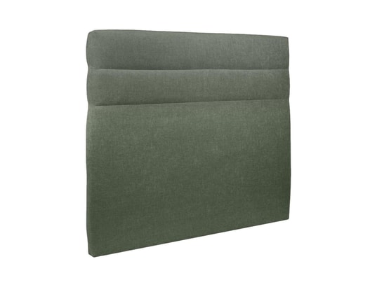 SOMMEIL DE PLOMB - Lit coffre 200x200cm lignes tissu vert
