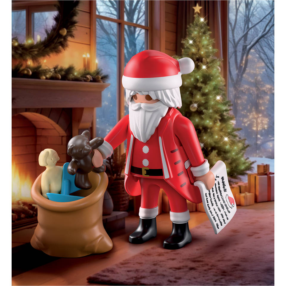 PLAYMOBIL SpecialPLUS Kerstman met verlanglijstje 71883