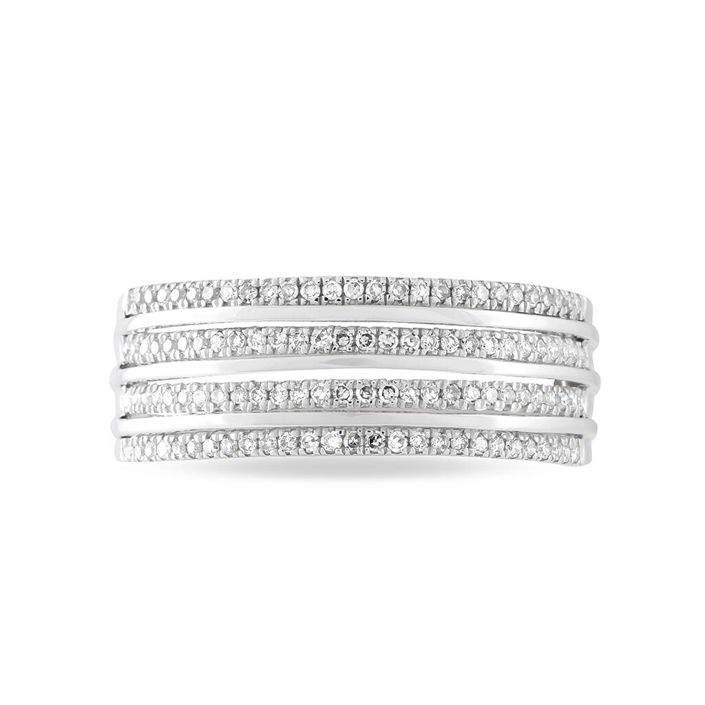 Bague Ines Or Blanc Diamant