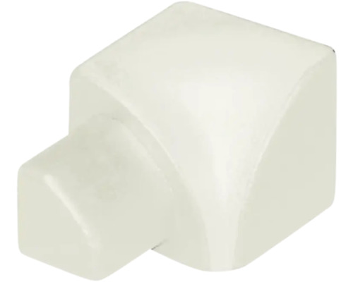 Hoekstuk Dural Durondell Aluminium Wit 12,5 mm