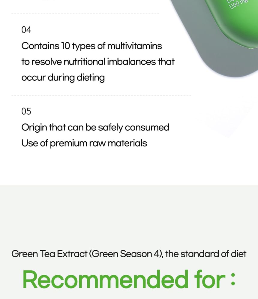 grn+ - Groene thee-extract (Groen Seizoen 4)