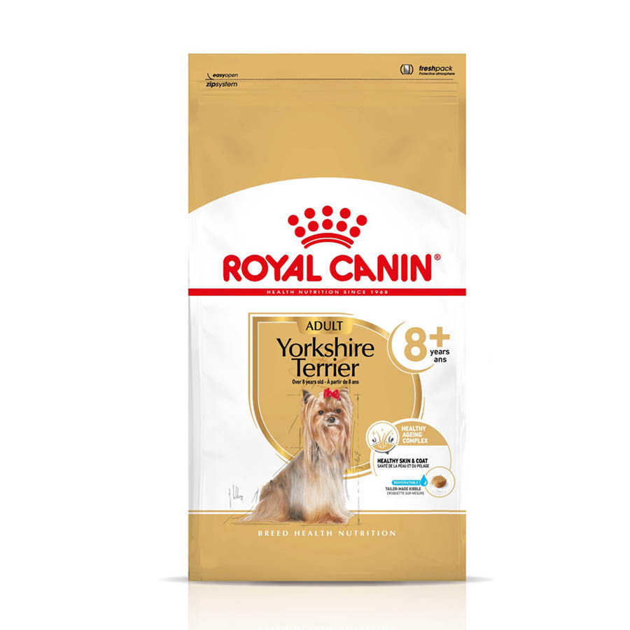 Ração Royal Canin Adult 8+ Yorkshire para cães