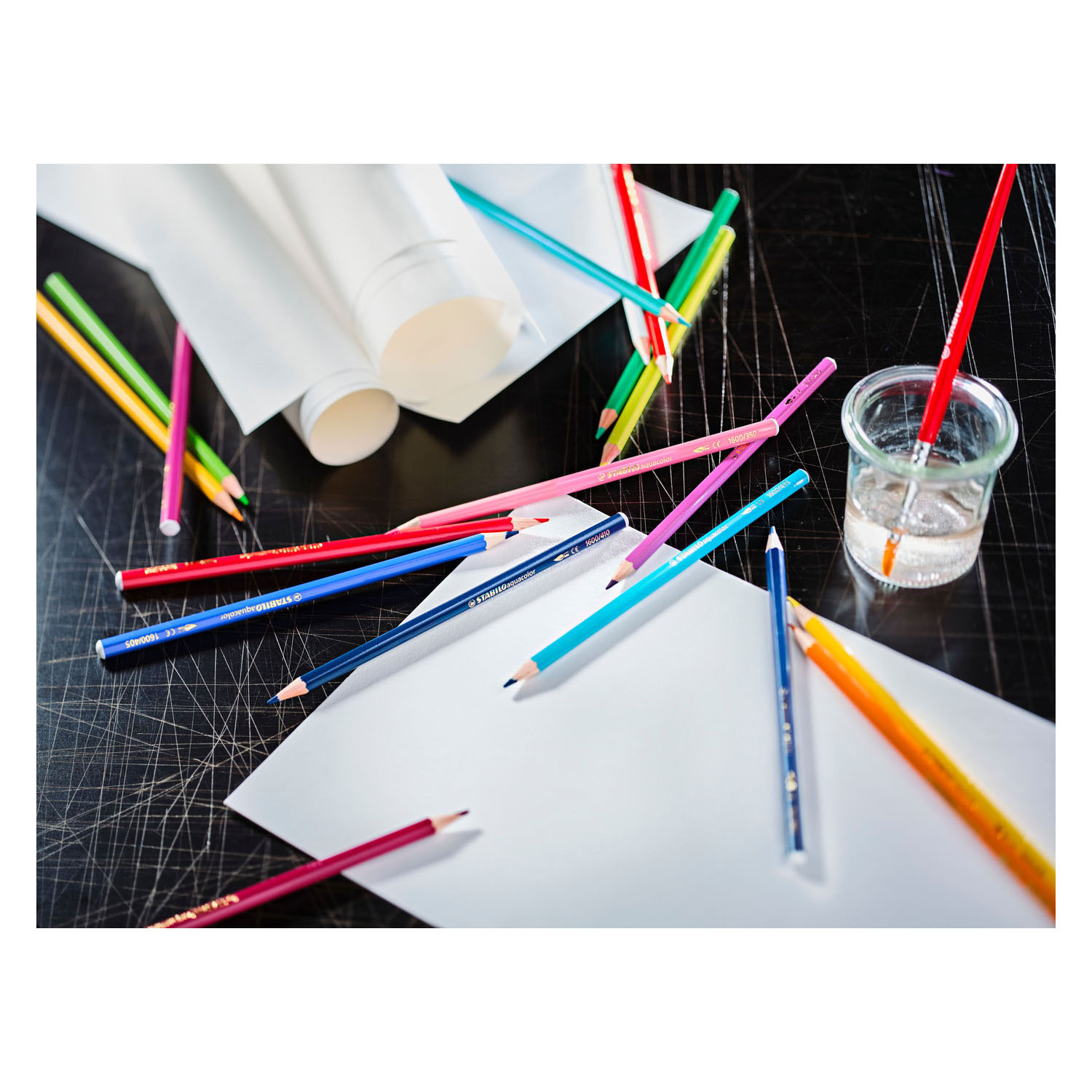STABILO Aquacolor - Aquarel Kleurpotlood - ARTY - Set 24 St.