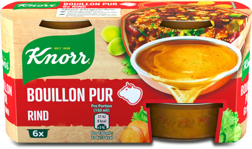 Knorr Bouillon Pur Rind