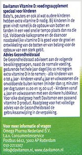 Davitamon Vitamine D Kind Smelttabletten 150TB