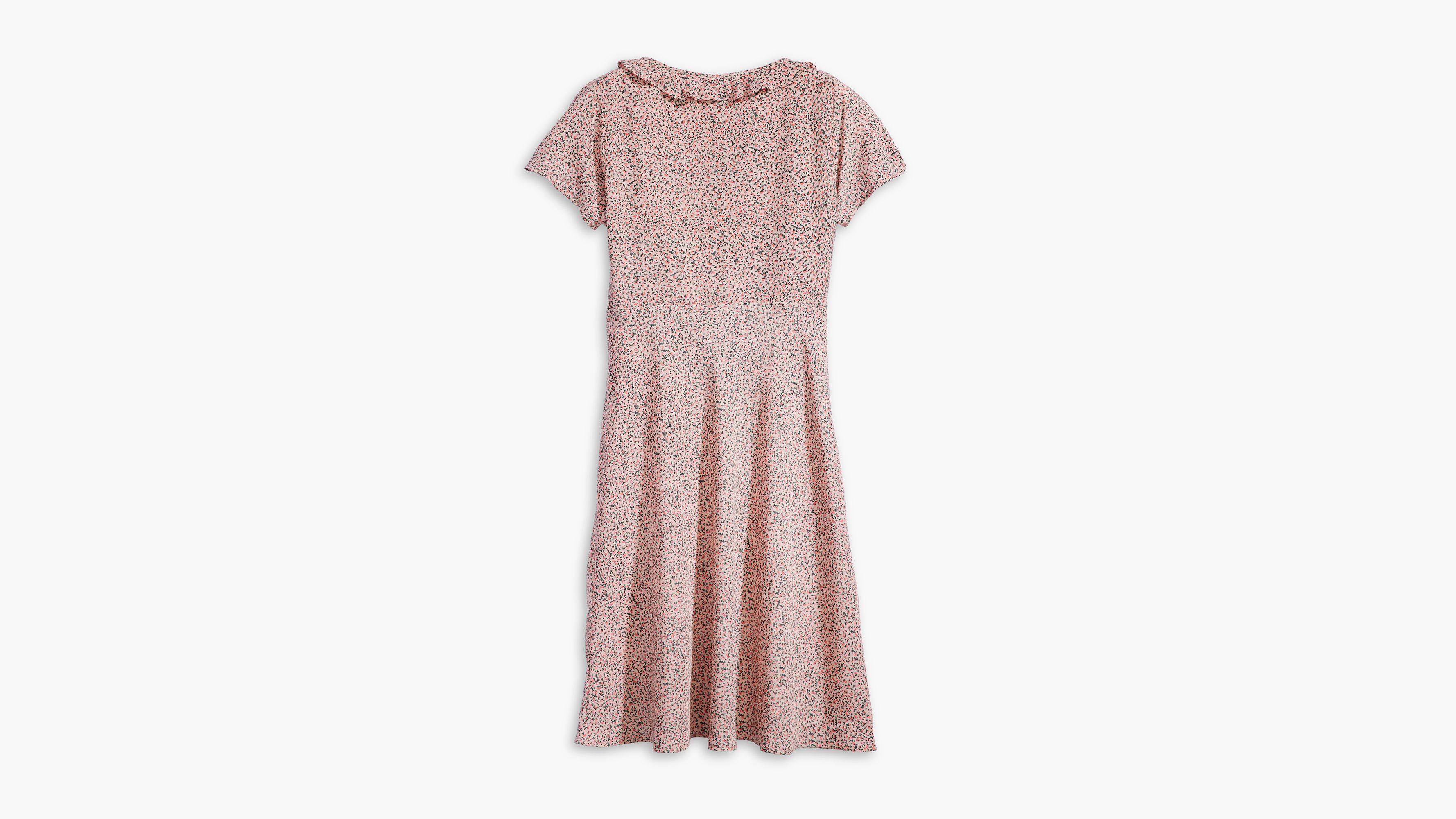 Robe courte Mylene - Beulah Floral Mauve Chalk - Rose
