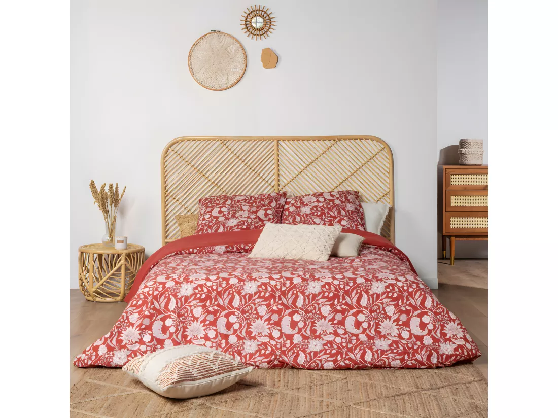 Kayan - Tête de lit en rotin 168 cm - Naturel
