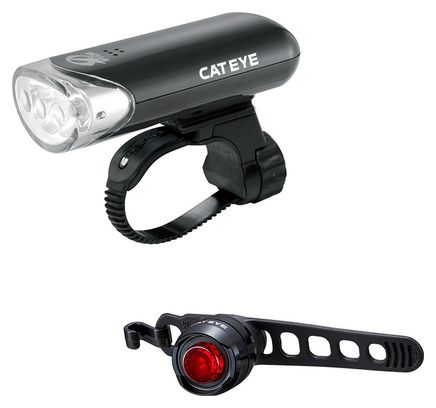 Paire d'Éclairage Cateye HL-EL135 et ORB Noir