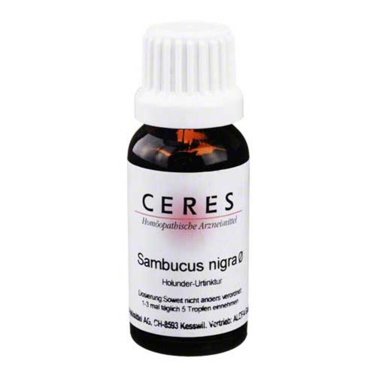 CERES Sambucus nigra Urtinktur, 20 ml