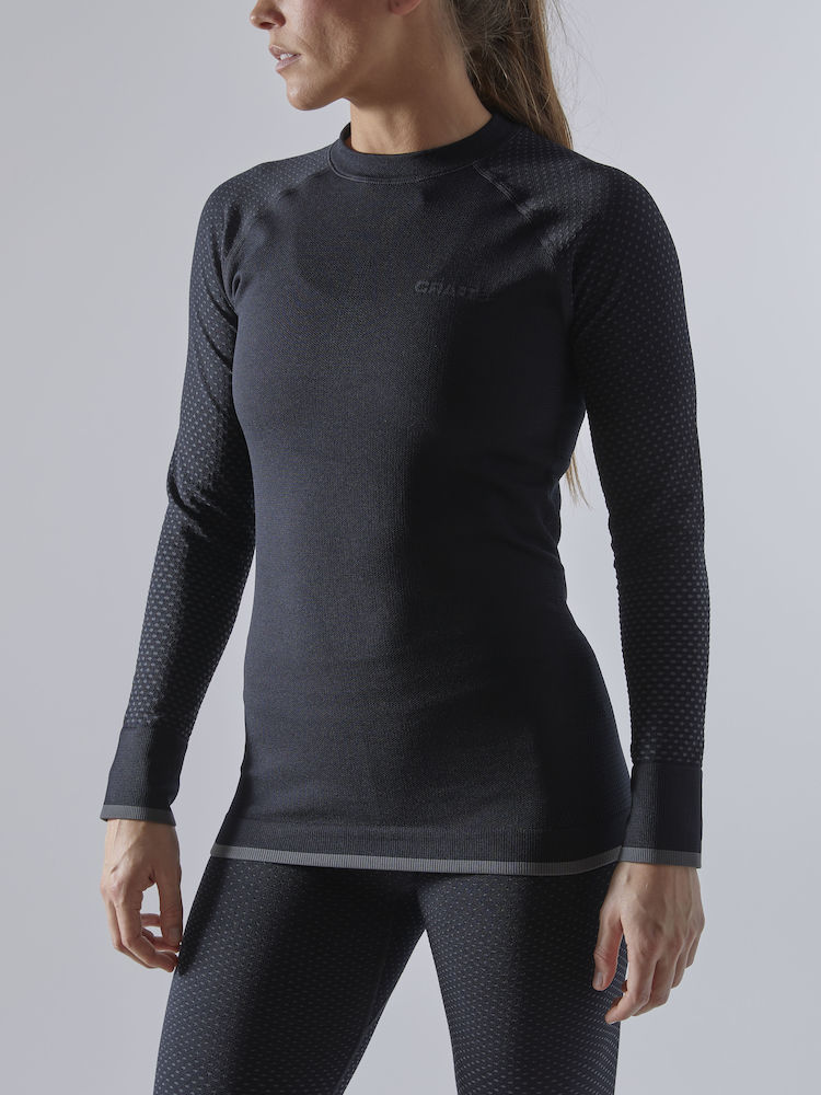 Craft Warm Fuseknit Intensity Langærmet til kvinder Sort