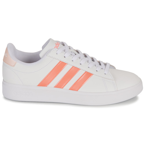 Adidas Sportswear - GRAND COURT 2.0 - Blanc / Orange
