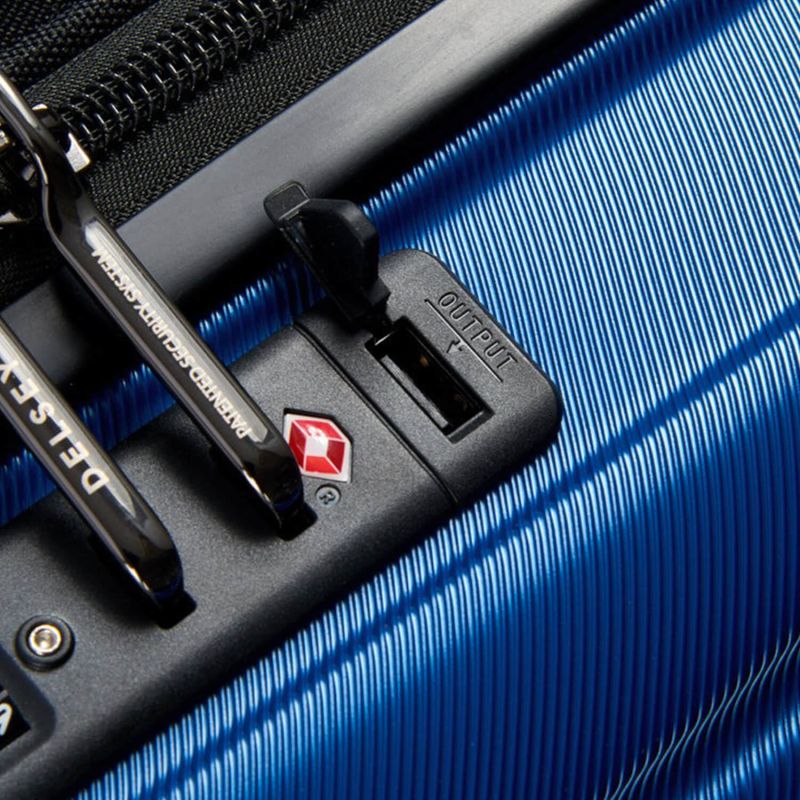 Valise cabine rigide extensible Shadow 5.0 55 cm Bleu