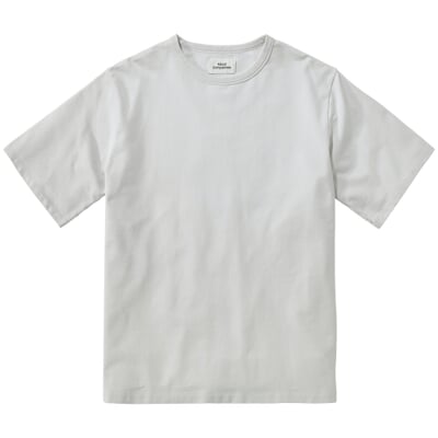 Herrenshirt Halbarm, Hellgrau