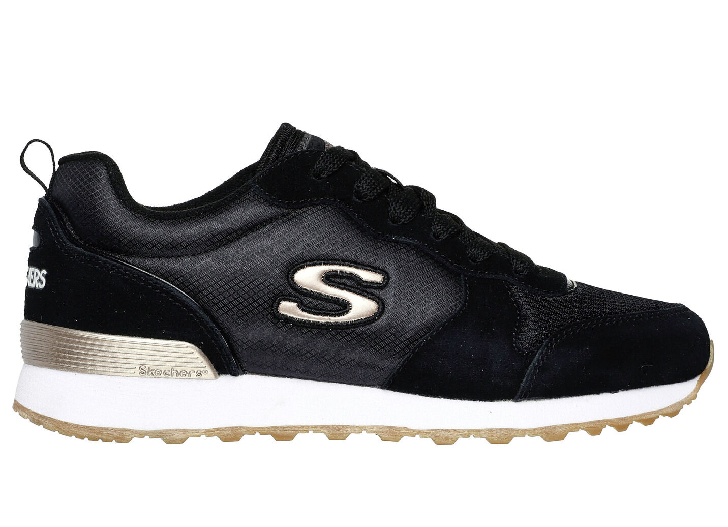 SKECHERS, sportliche Damen-Sneaker, aus Leder, Synthetik und Mesh