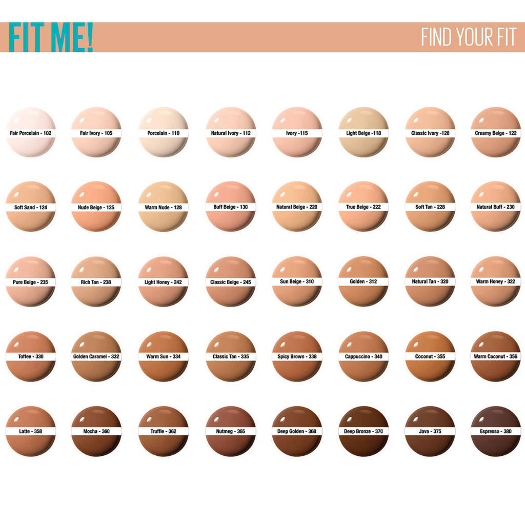Fijn spulFit Me Matte & Poreless Foundation - 097 Natural