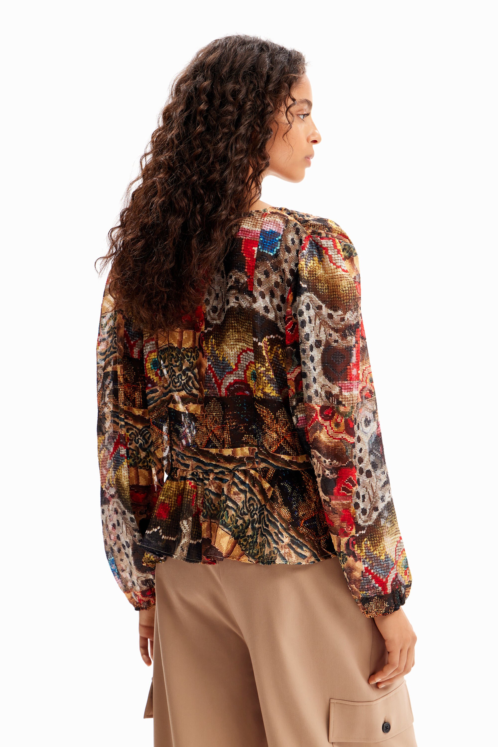 Blouse tapisserie M. Christian Lacroix