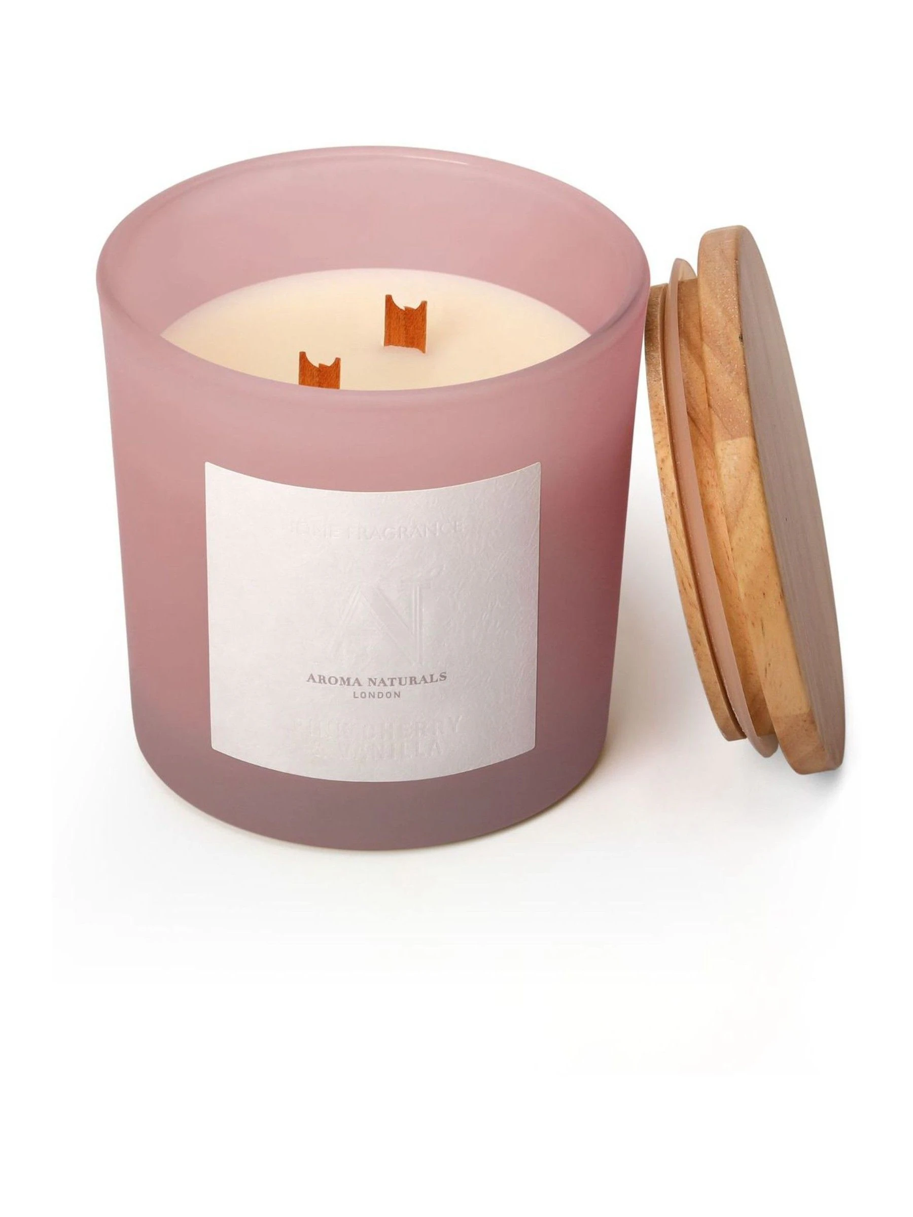 Aroma Naturals Frosted Cherry & Vanilla Candle
