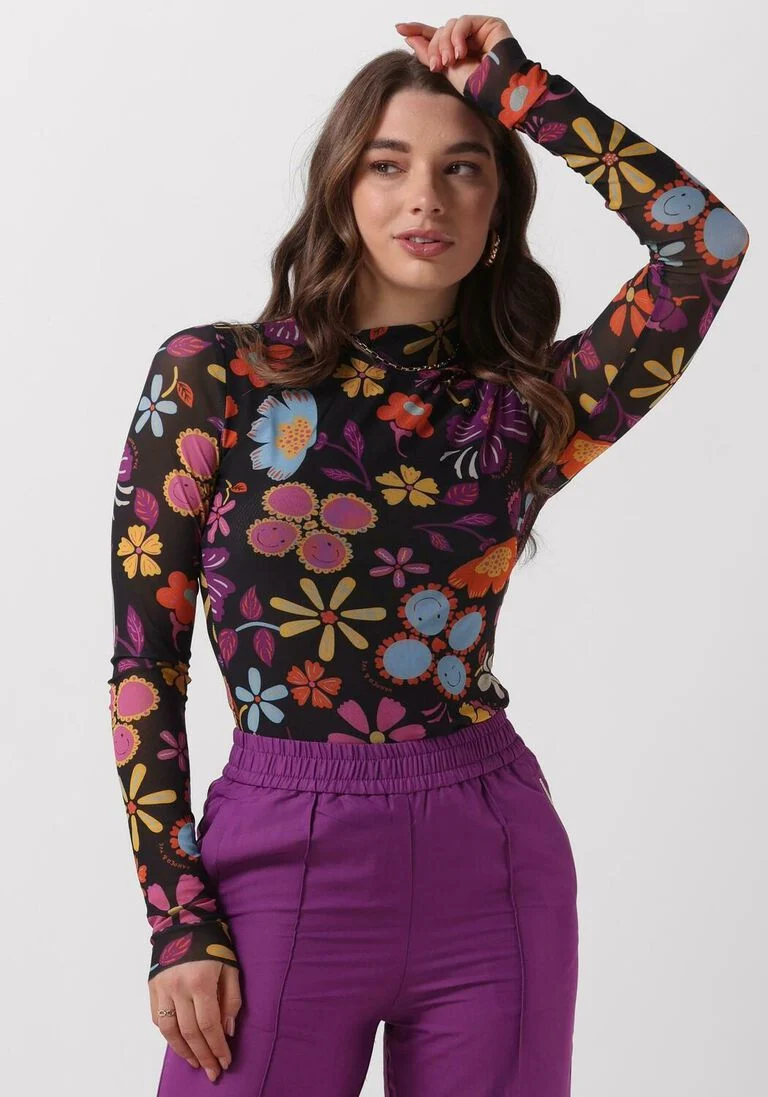 HARPER & YVE zwarte harper & yve top jessie-ls