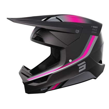 Casque cross Shot FURIOUS - AIM 2024 - Rose