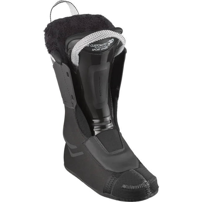 S/PRO ALPHA 80  Pistenschuhe Damen Black/WhiteMoss/Silver