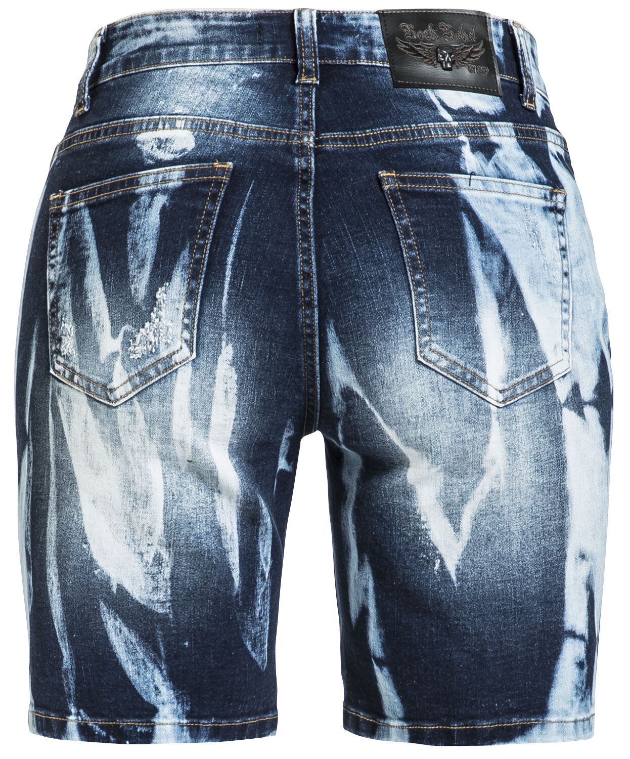 Short Délavé | Rock Rebel by EMP Short