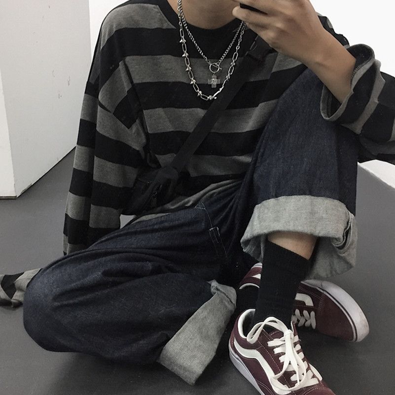 Koiyua - Gestreept T-shirt met lange mouwen