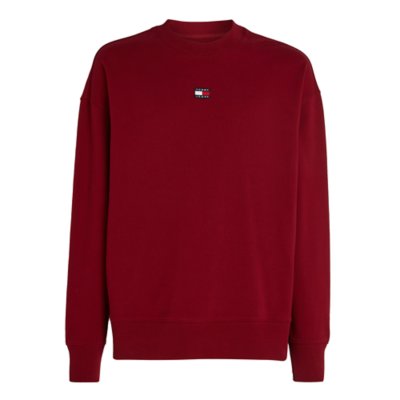 Sweatshirt homme Tjm Rlx Xs Badge Crew TOMMY HILFIGER
