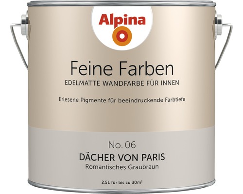Alpina Fine Colors conserveermiddelvrij Daken van Parijs 2,5 L