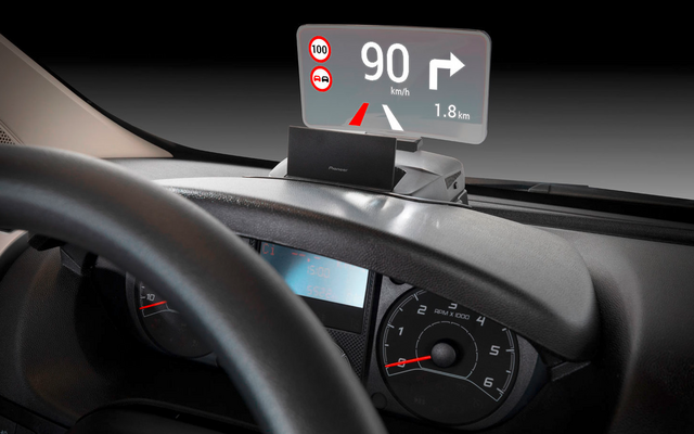 Pioneer Headup-Display Erweiterung für Fiat Ducato 8