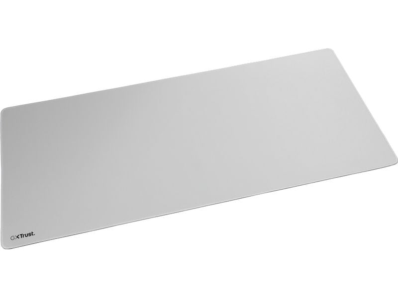 Trust Gaming-Mausmatte GXT 759W XXL Weiss XXL-Gaming-Mauspad mit vernähtem Rand für komfortables und stabiles Gaming