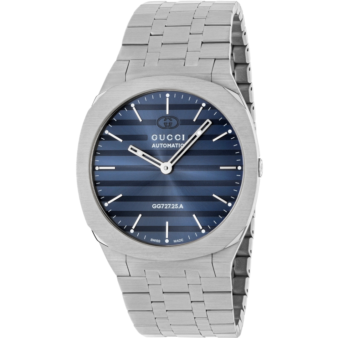 Gucci 25H Automatic Blau 40mm