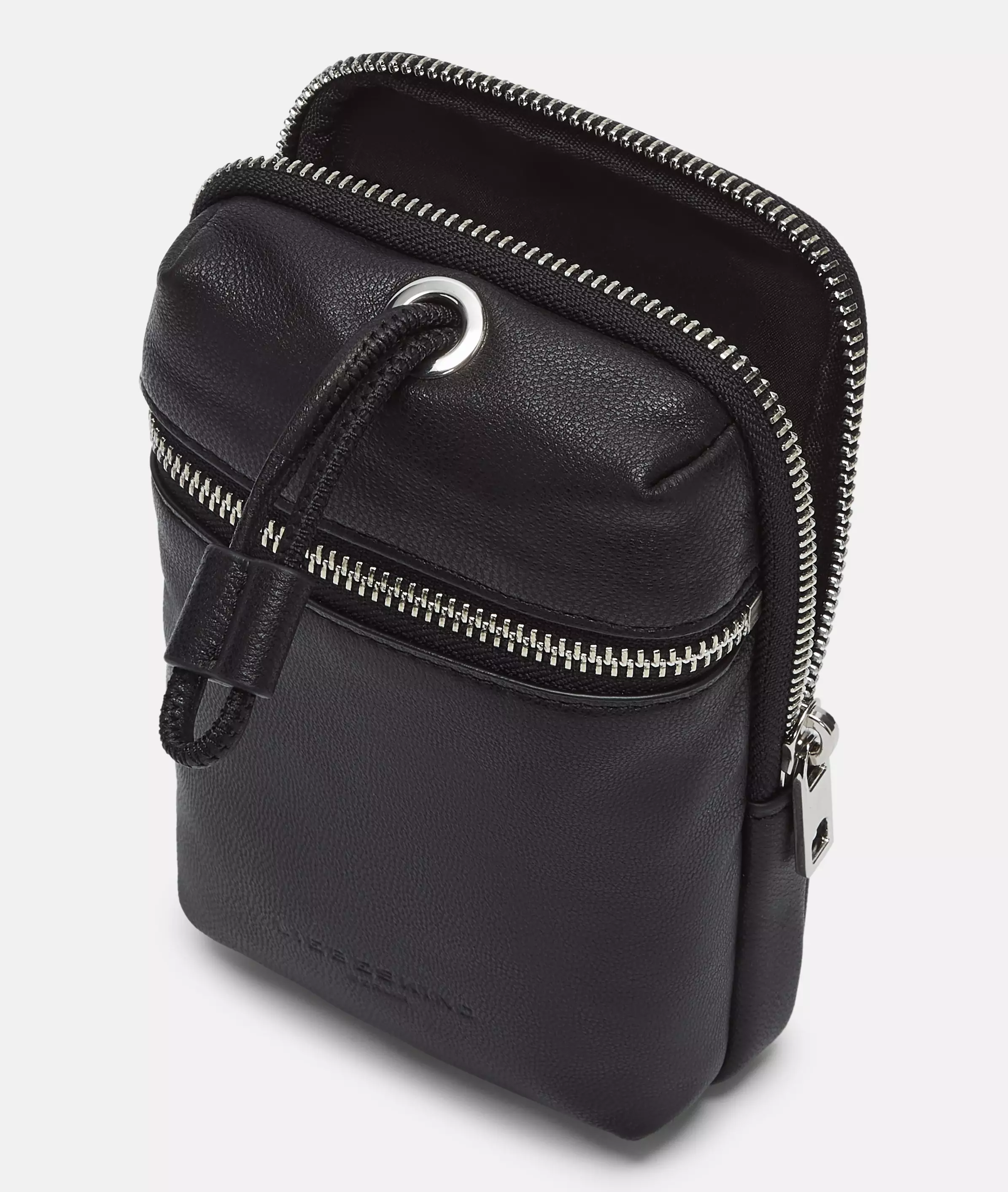 Mobile Pouch Cell phone case made of goatskin