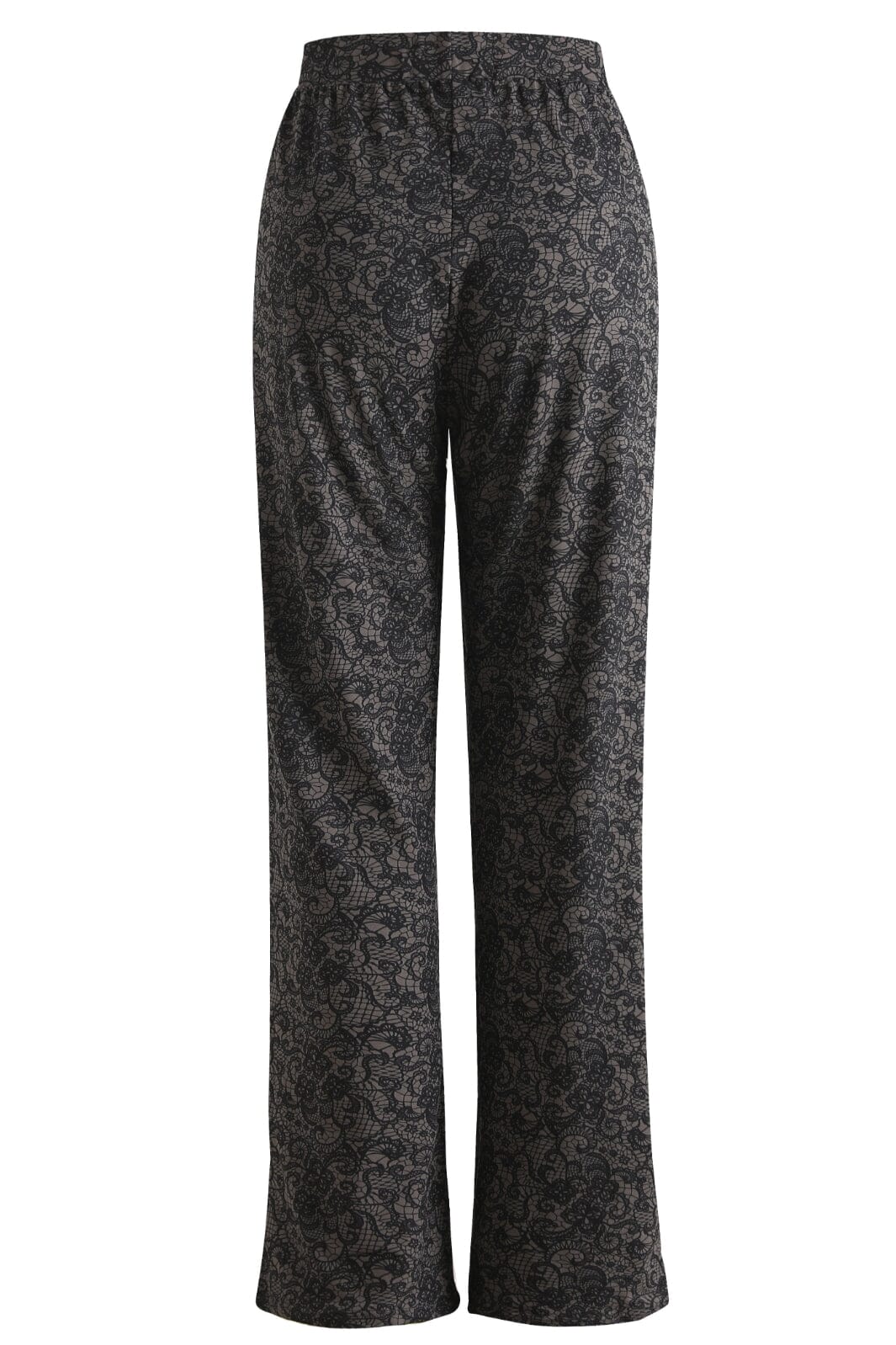 Liberte Alma-Wide-Pants black grey lace