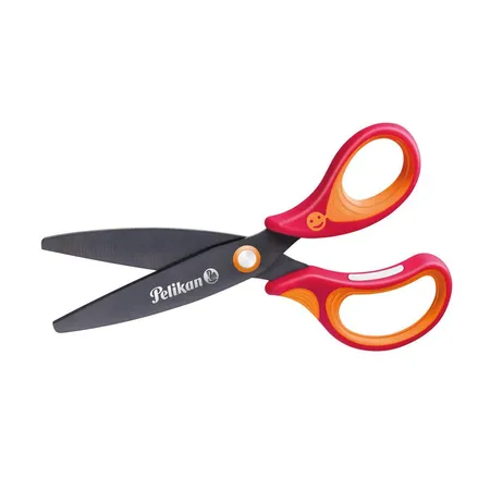 Pelikan griffix® Ergonomische Schulschere, rot, 14 cm, rechts