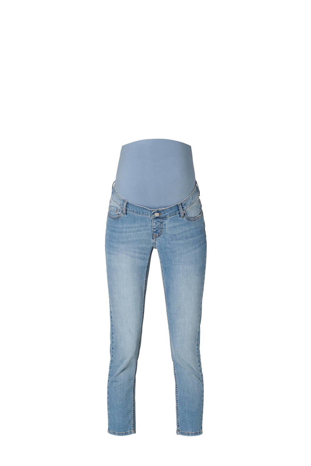 Noppies cropped zwangerschaps slim fit jeans Mila vintage blue