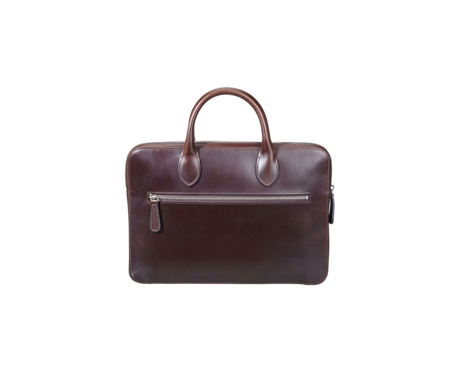 Porte-documents homme en cuir Chocolat - WILLINGTON